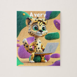 Puzzle Cheeta Lit E-mail