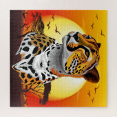 Puzzle Cheetah African Feline Wild Animal (Horizontal)