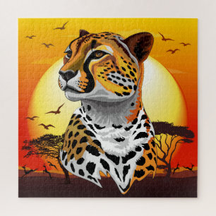 Puzzle Cheetah African Feline Wild Animal