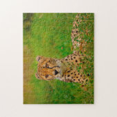 Puzzle Cheetah Big Cats. (Vertical)