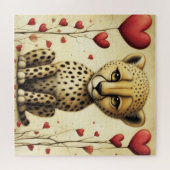 Puzzle Cheetah Love 2 (Horizontal)