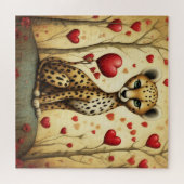 Puzzle Cheetah Love 3 (Horizontal)