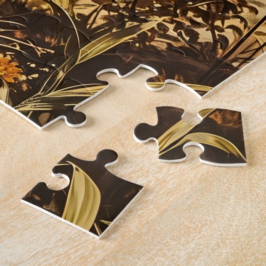 Puzzle Cheetah vintage (Côté)