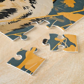 Puzzle Cheetah vintage (Côté)