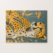 Puzzle Cheetah vintage (Horizontal)