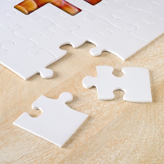 Puzzle Chef cuisinier des haricots sur toast (Côté)