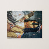 Puzzle Chef de Natif américain du peuple de Cree du (Horizontal)