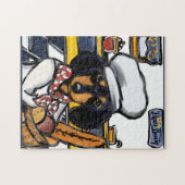 Puzzle Chef Doxie (Horizontal)