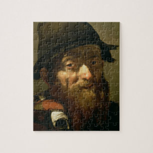 Puzzle Chef d'un vieil homme, détail de portrait d'un