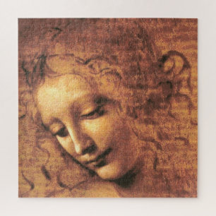 Puzzle Chef d'une femme La Scapigliata Leonardo Da Vinci