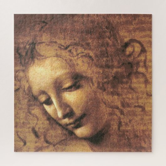 Puzzle Chef d'une femme La Scapigliata Leonardo Da Vinci (Vertical)