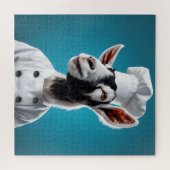 Puzzle Chef Goat (Horizontal)
