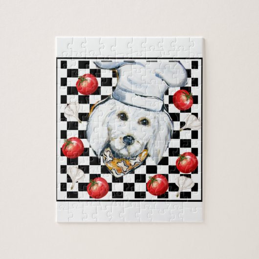 Puzzle Chef Golden Doodle (Vertical)