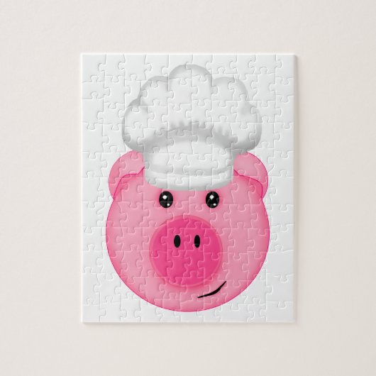 Puzzle Chef rose de porc (Vertical)