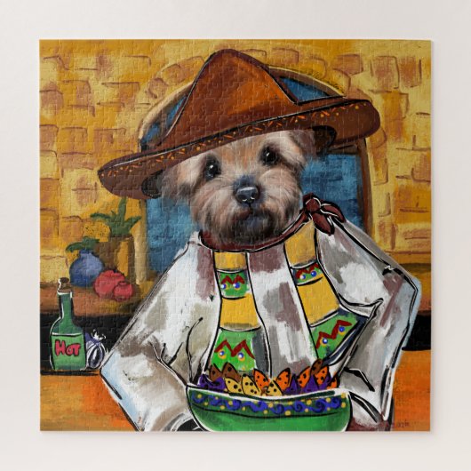 Puzzle Chef Yorkie (Vertical)