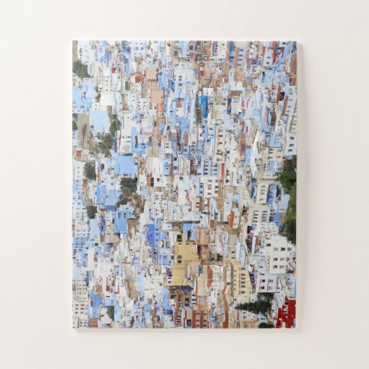 Puzzle Chefchaouen, Maroc (Vertical)