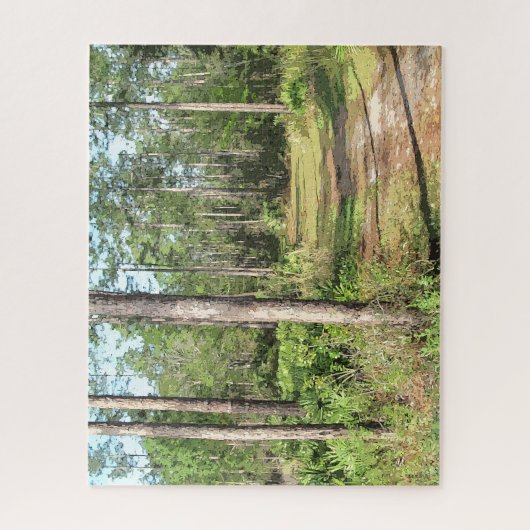 Puzzle Chemin Dans Les Bois 2656 (Vertical)