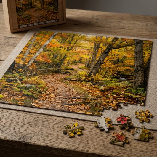 Puzzle Chemin d'Automne