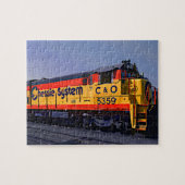 Puzzle Chemin de fer Chessie Diesel (Horizontal)