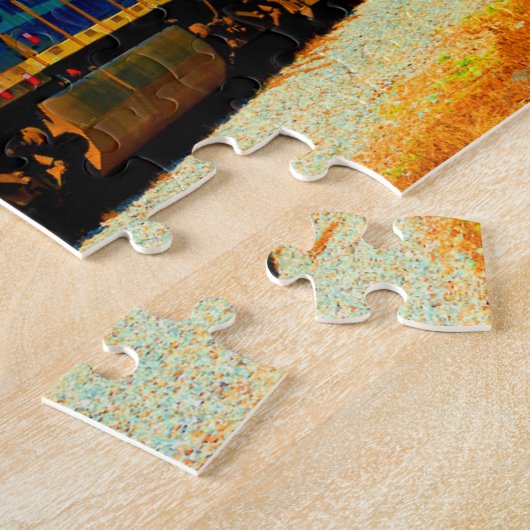 Puzzle Chemin de fer CSX Yellow Blue Diesel (Côté)