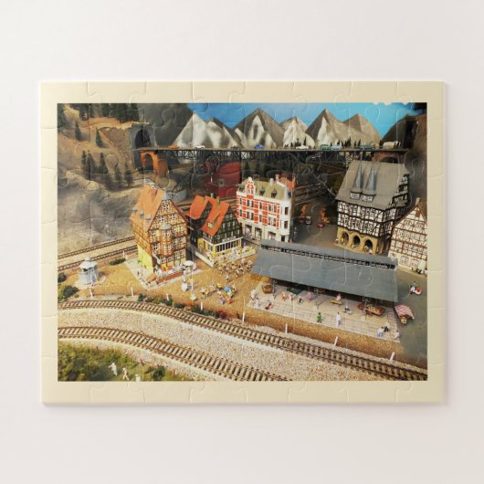 Puzzle Chemin de fer modèle (Horizontal)