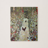 Puzzle Chemin de jardin avec poulets, Gustav Klimt, Art N (Vertical)