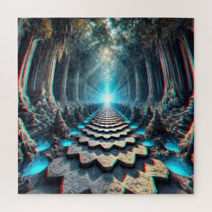 Puzzle Chemin de l'Infinité : La descente de la grotte de