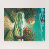 Puzzle Chemin de verger enchanté (Horizontal)