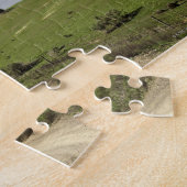 Puzzle Chemin d'exploitation tortillant entre les champs (Côté)