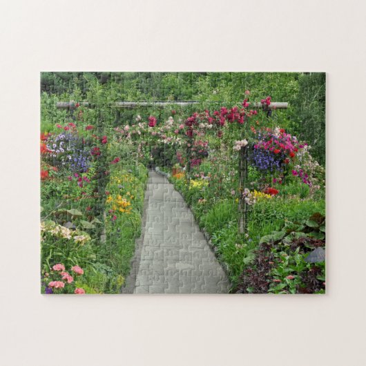 Puzzle Chemin du jardin de printemps (Horizontal)