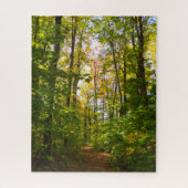 Puzzle Chemin paisible dans la forêt (Vertical)