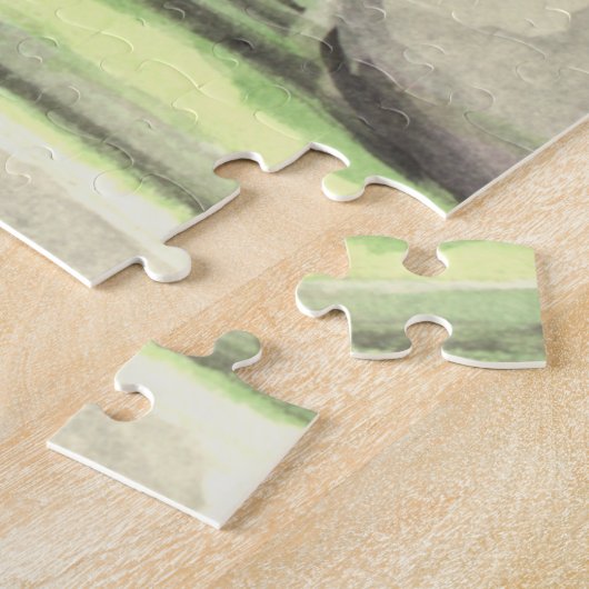 Puzzle Chemin vers la Pagode (Côté)