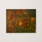 Puzzle Cheminée Cosy & Bas de Noël (Horizontal)