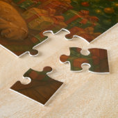 Puzzle Cheminée Cosy & Bas de Noël (Côté)