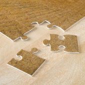 Puzzle Cheminées d'usine avec champ jaune (Côté)