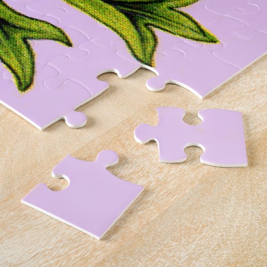 Puzzle chêne pourpre (Côté)