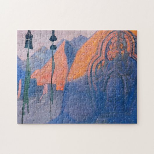 Puzzle Chenrezi par Nicholas Roerich (Horizontal)