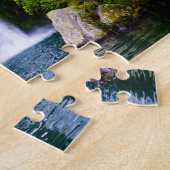 Puzzle Cheonjiyeon Waterfall South Korea. (Côté)