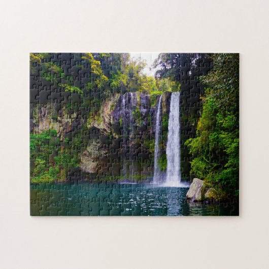 Puzzle Cheonjiyeon Waterfall South Korea. (Horizontal)