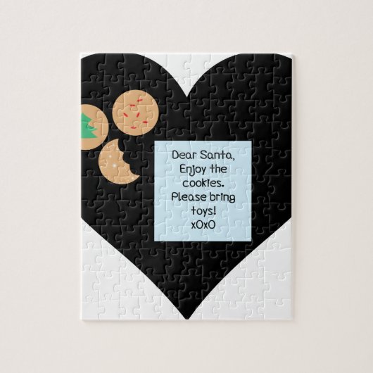 Puzzle Cher Père Noël - Apportez des jouets (Vertical)
