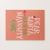 Puzzle Cher Père Noël Elle Est La Mauvaise Mutation De Ca (Horizontal)