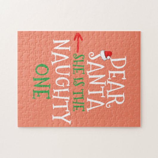 Puzzle Cher Père Noël Elle Est La Mauvaise Mutation De Ca (Horizontal)