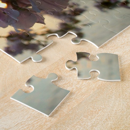 Puzzle Cherry Blossom Sunset à Washington DC (Côté)