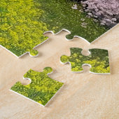 Puzzle Cherry Blossoms and Yellow Flowers (Côté)