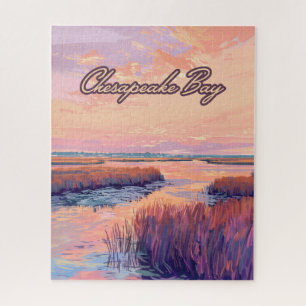 Puzzle Chesapeake Bay Annapolis Maryland Virginie Sunrise