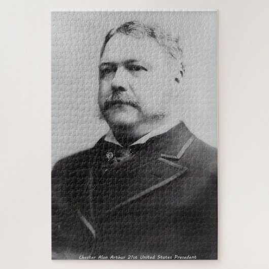 Puzzle Chester Alan Arthur 21e Président de l'Amérique (Vertical)