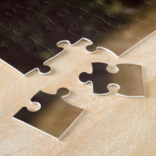 Puzzle Cheval à côté d'une forêt (Côté)