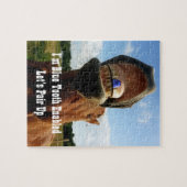 Puzzle Cheval à dents bleues (Horizontal)