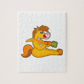 Puzzle Cheval à la carotte (Vertical)