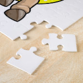 Puzzle Cheval à la plage avec anneau de natation (Côté)